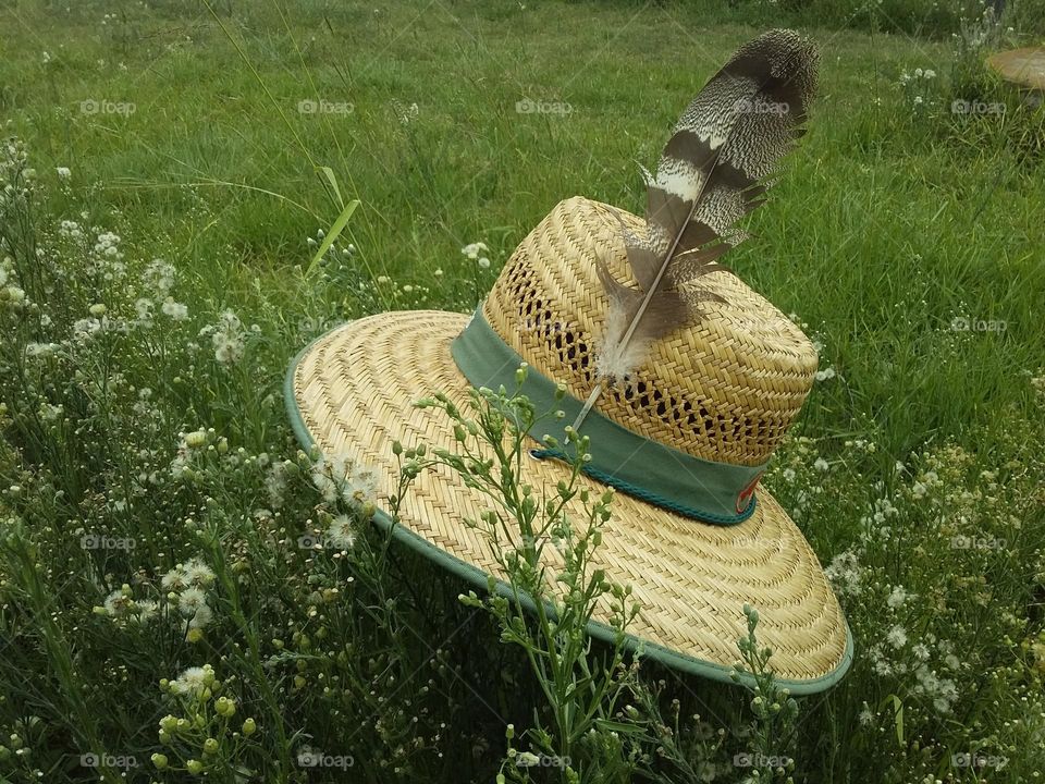 Hat with Feather