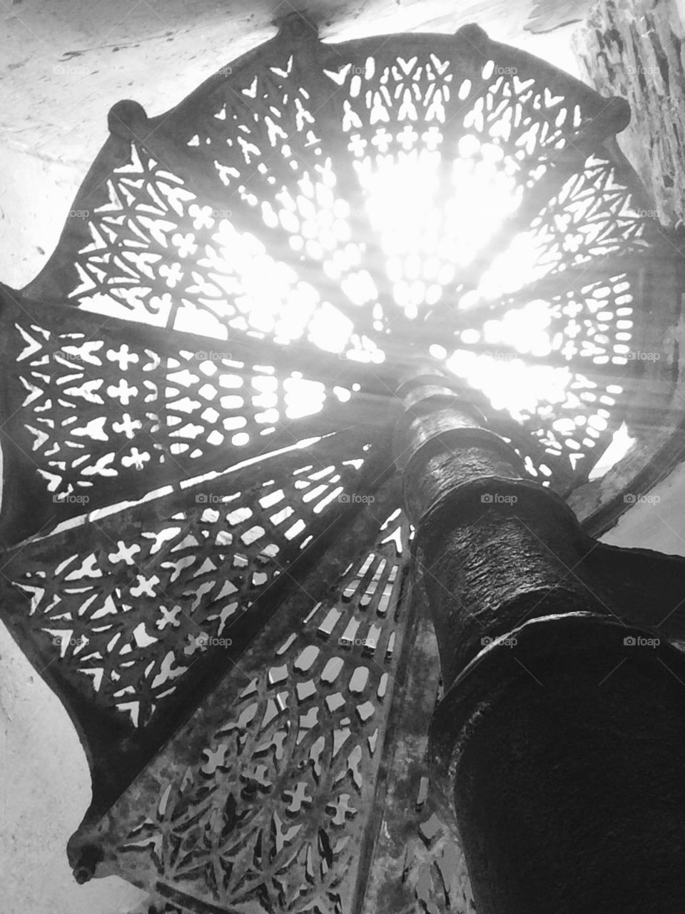 Artistic photo for metal stares