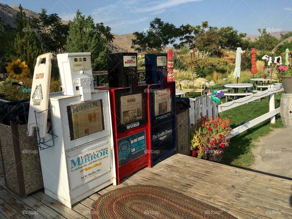 Newspaper Stand 