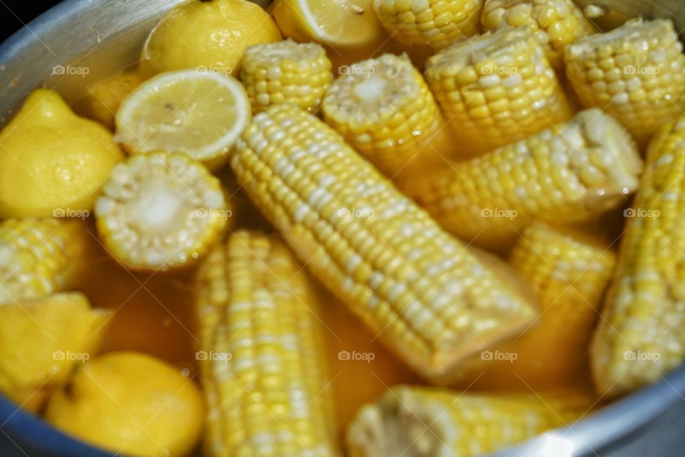 Fresh Boiled Corn On The Cob