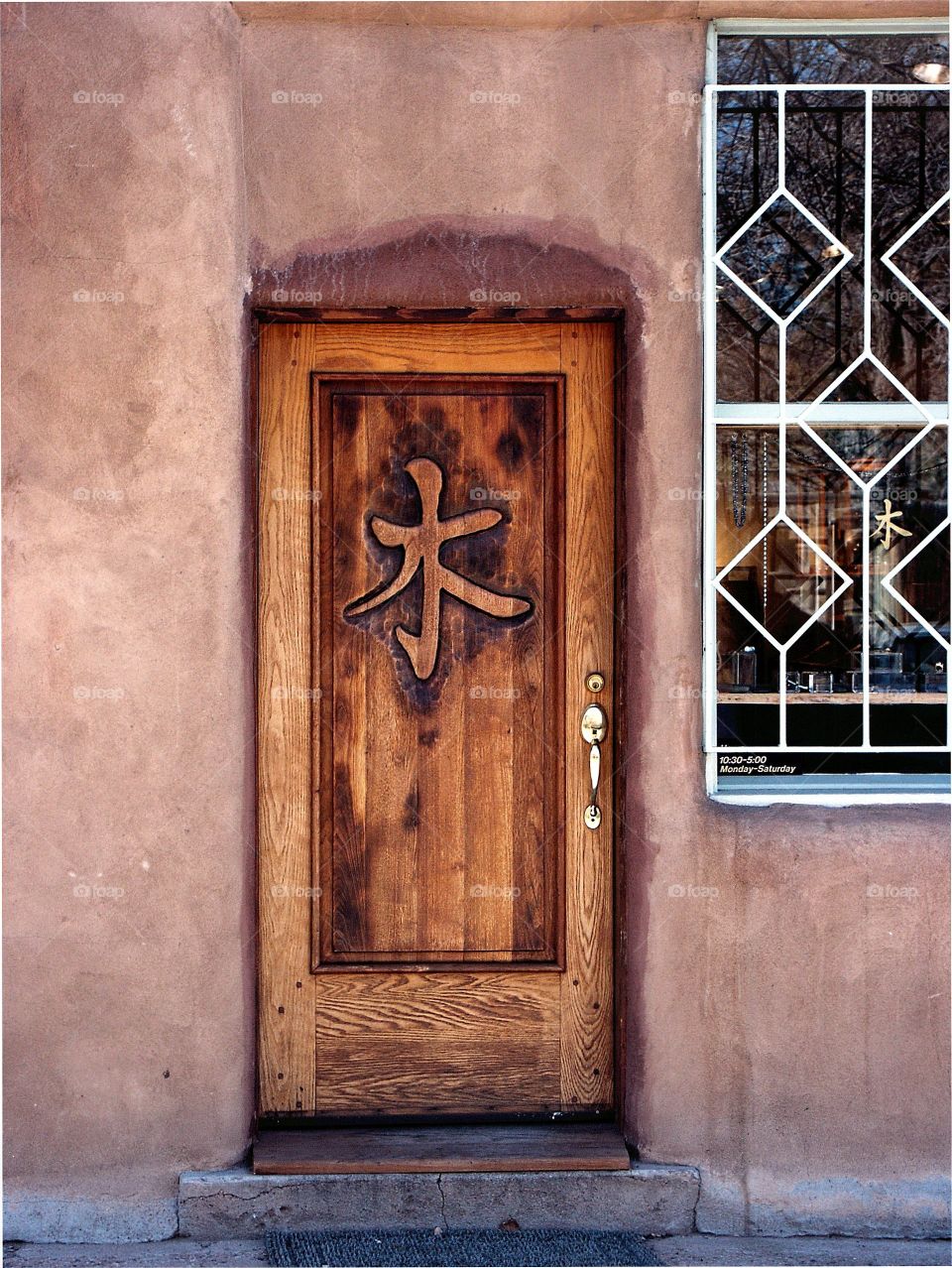 Oriental door