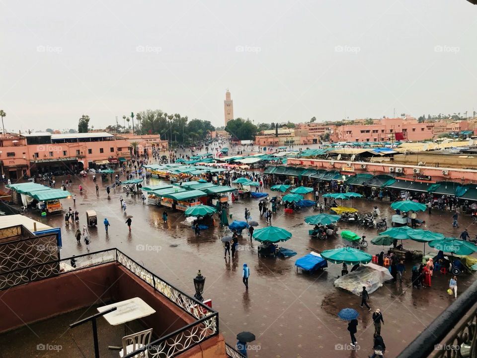 The beautiful Marrakesh Morocco