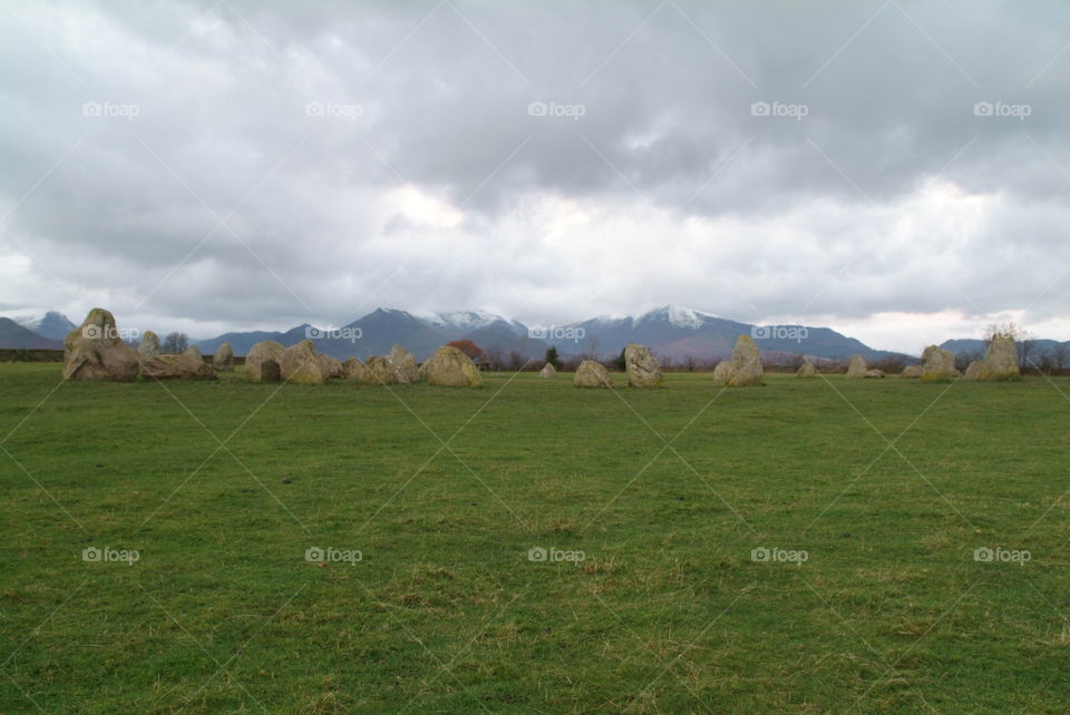 Castlerigg stone circle, Lake District 