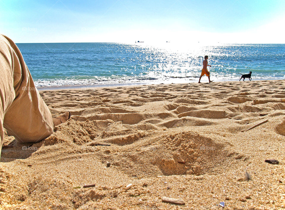 Beach near Lisbon