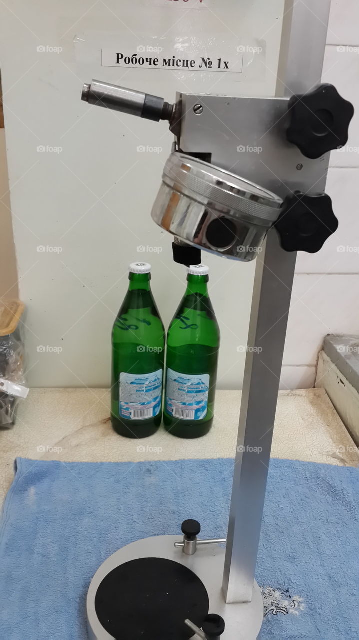 determination of carbon dioxide in ghe mineral water