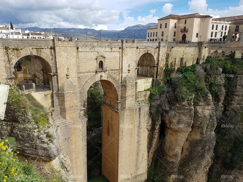 Amazing bridge in Ronda