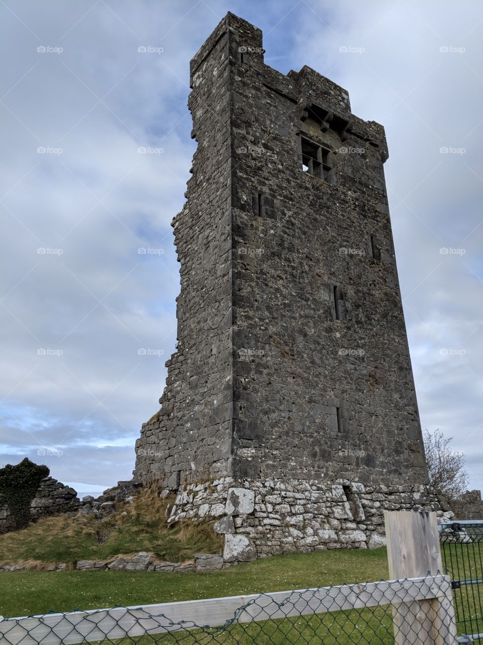 Tower in ruin