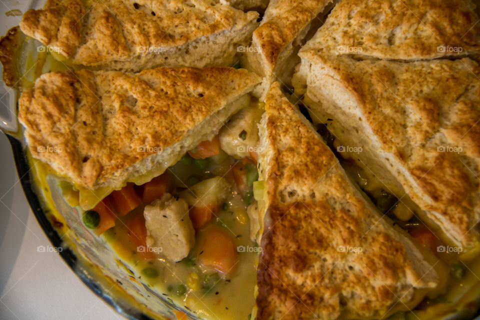 Chicken pot pie