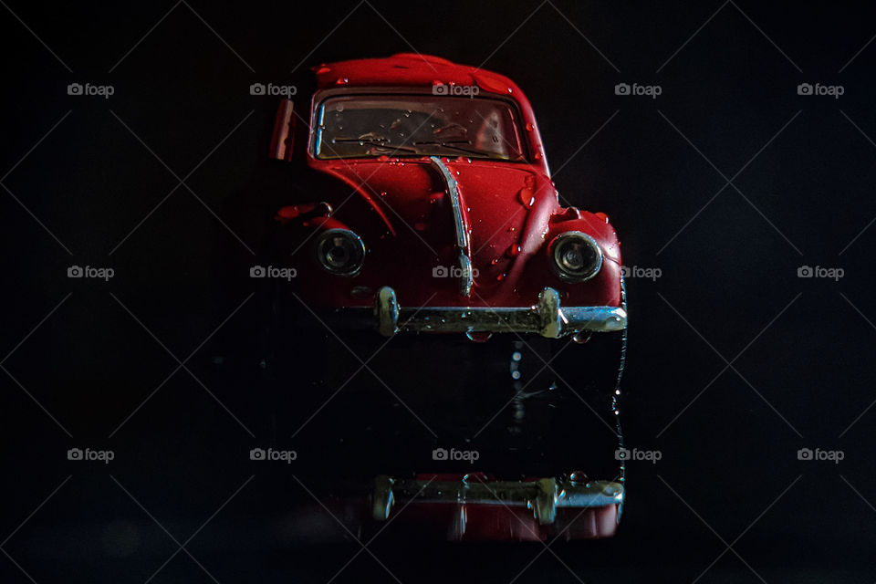 Red Volkswagen