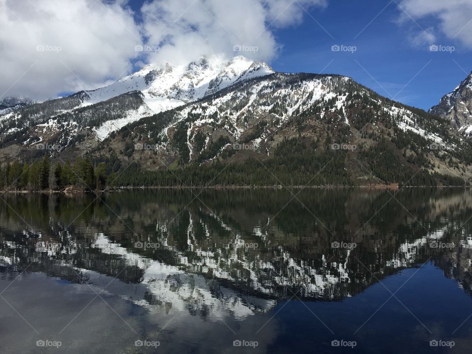 Grand Teton reflection 