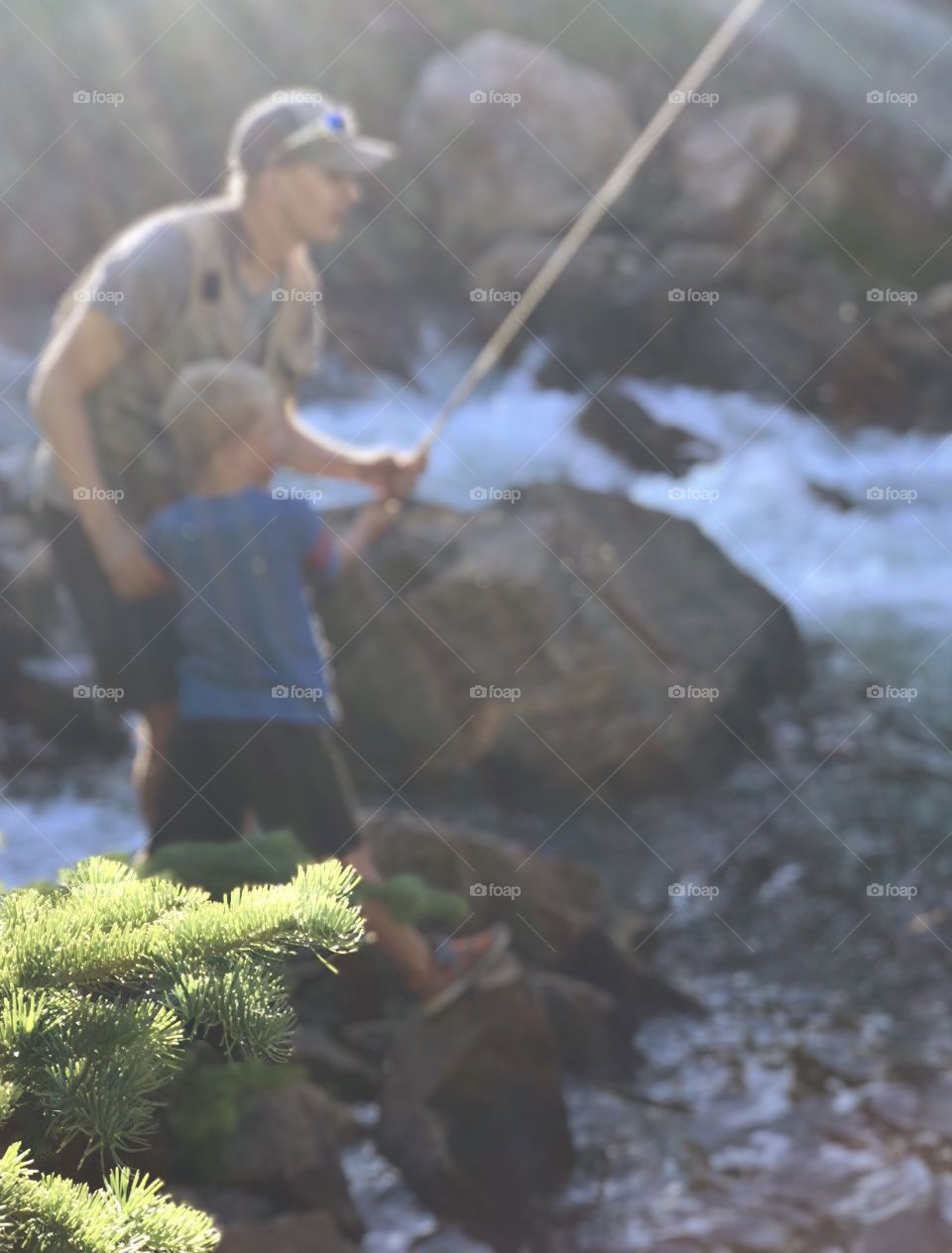 Father Son Fishing