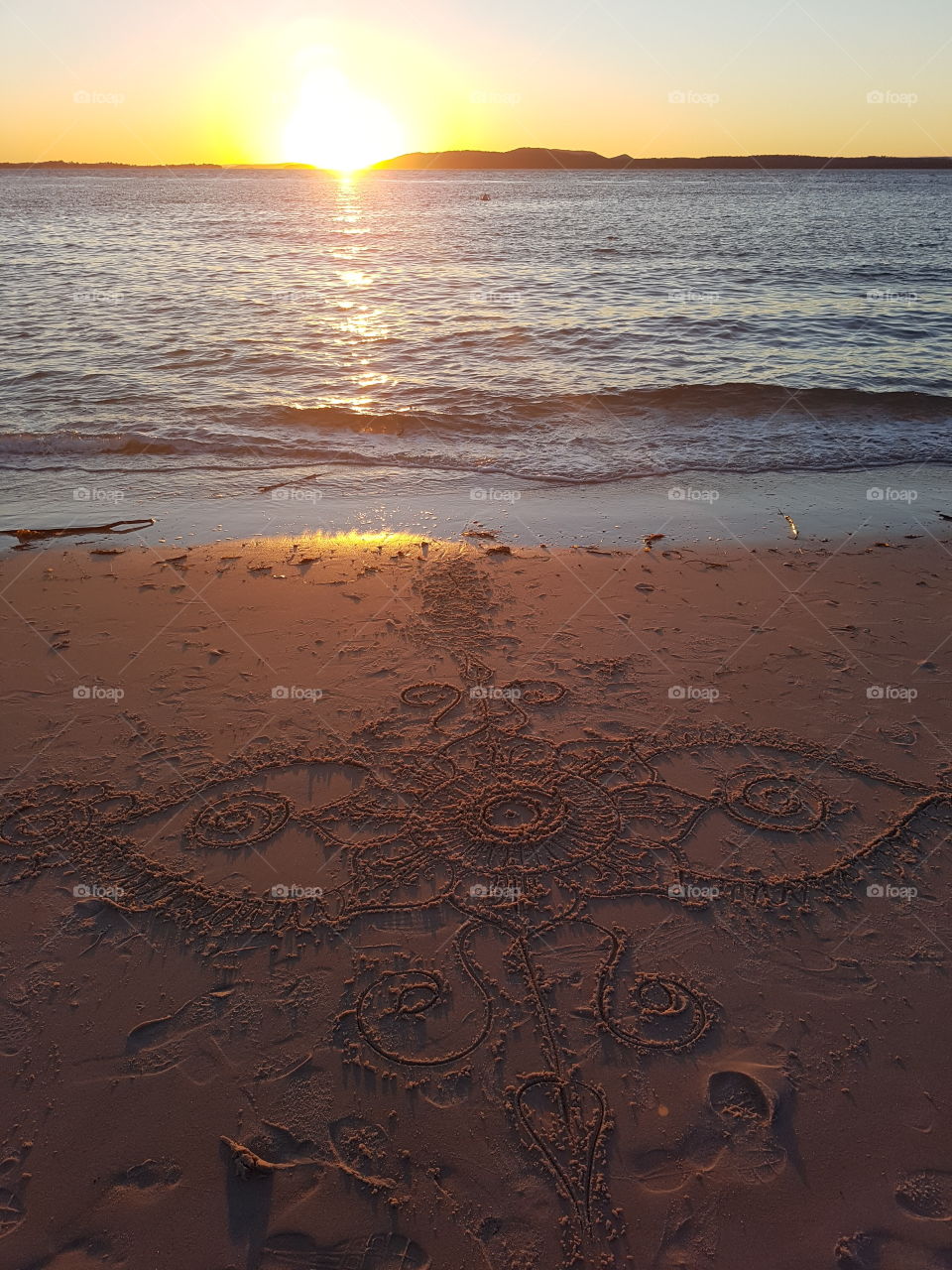 Sun mandala