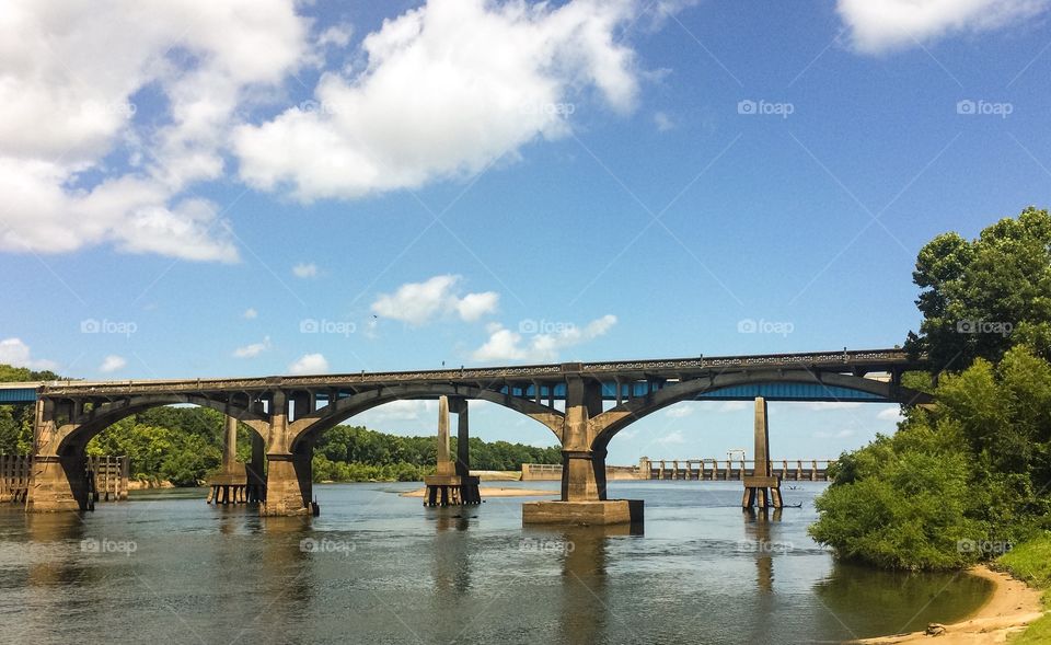 Bridge over water 