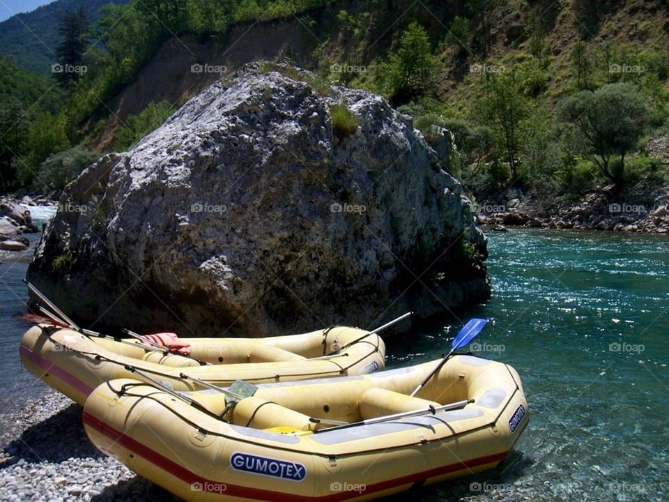 Rafting, Montenegro