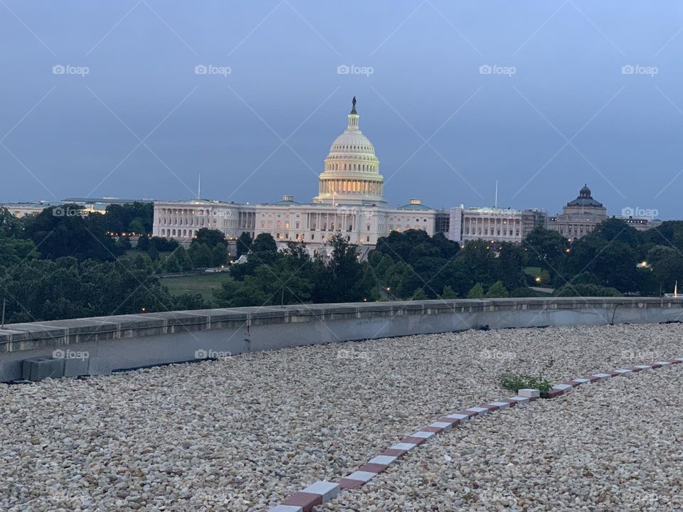 Washington DC at night