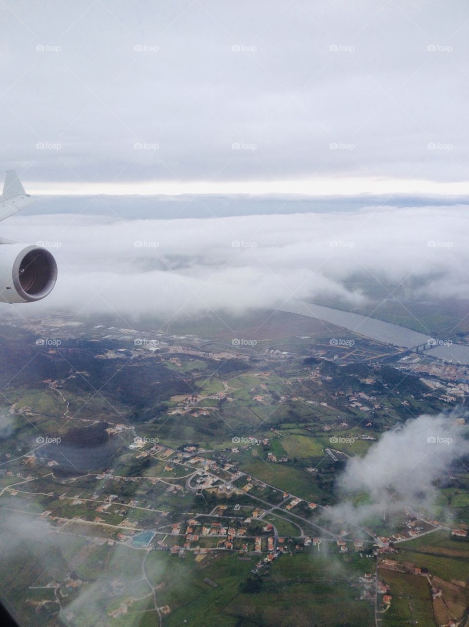 Flying over the Brazilian Fields  
