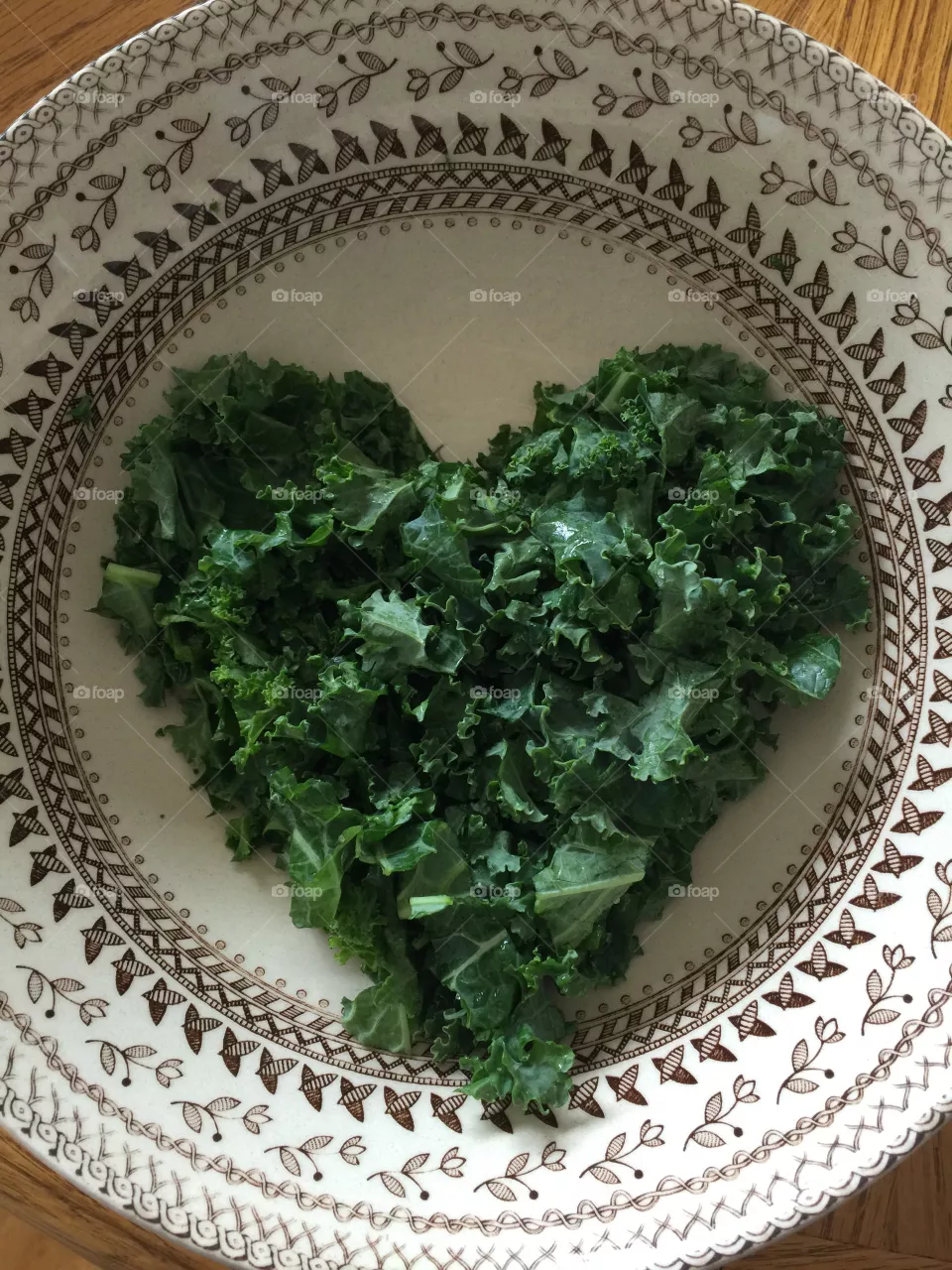 Kale heart