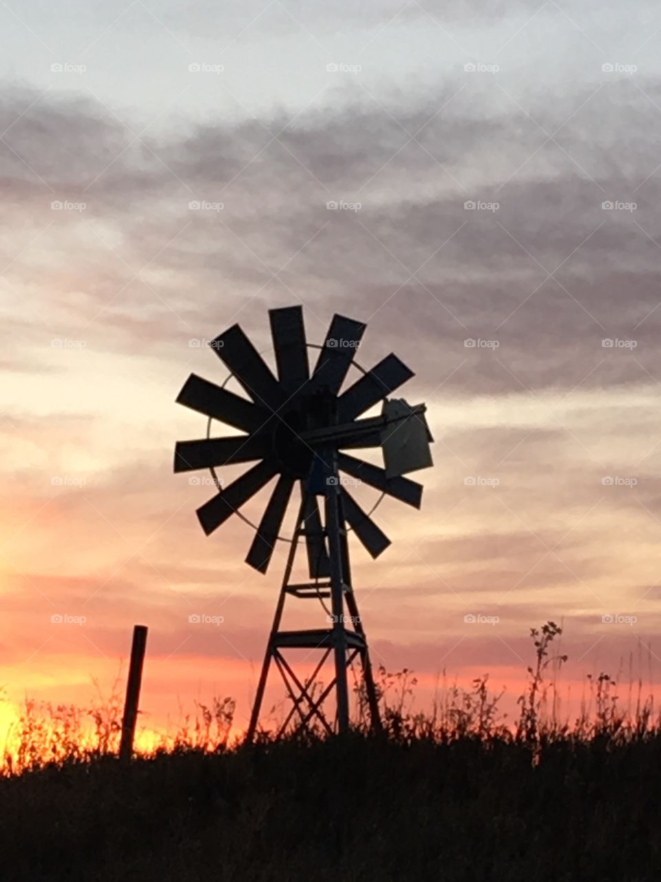 Windmill shadows 