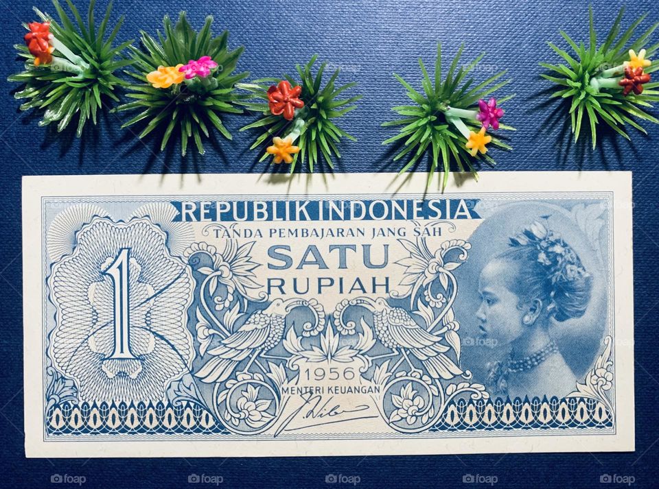 Closed, rupiah indonesia currency old 