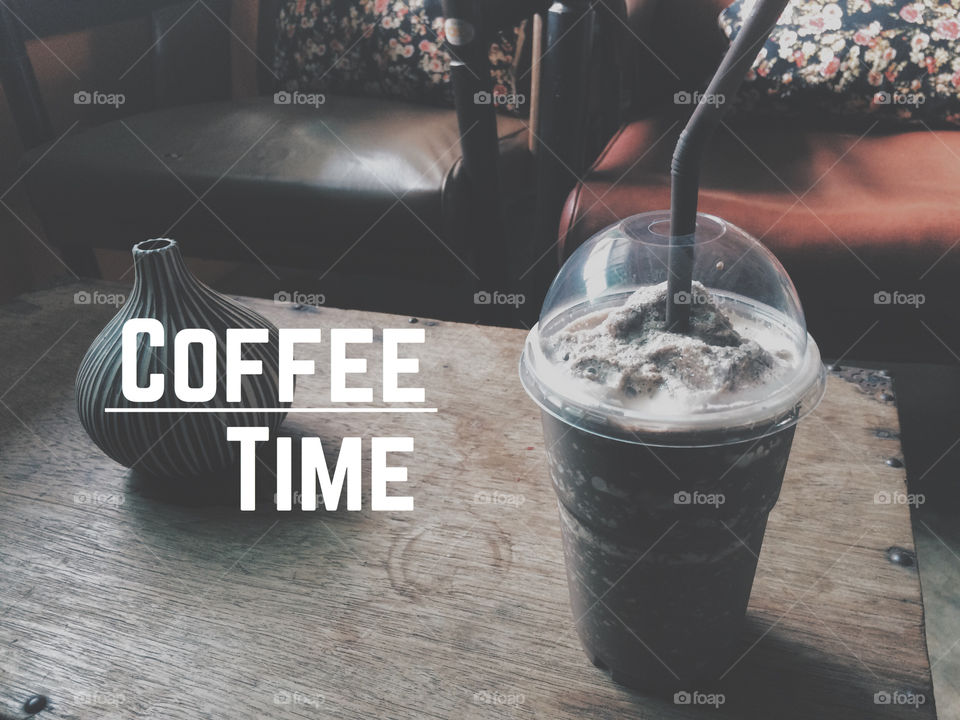 Coffee cafe. Coffee time