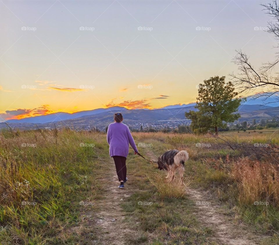 Walk with my best friend