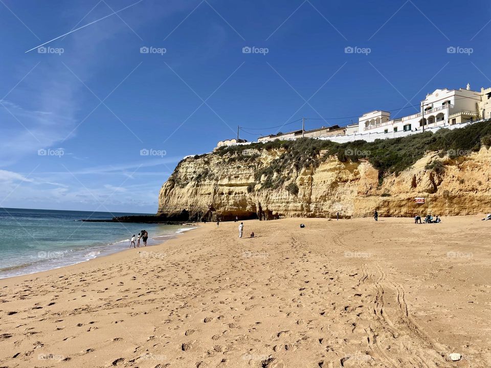 Praia do Carvoeiro, Portugal 