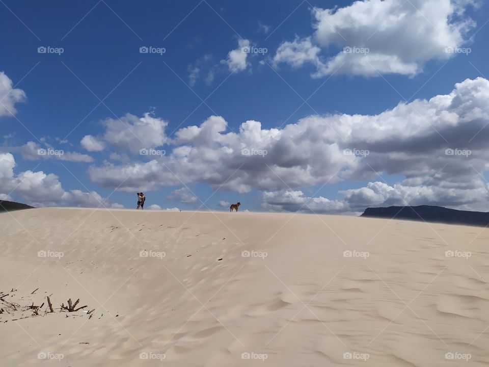 pareja en la playa