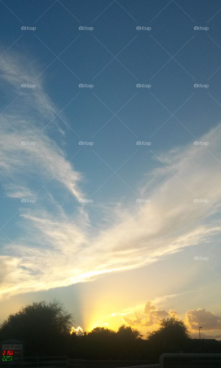 Monsoon Storms brought 
Beautiful , Amazing  Skies
Highlighted Afternoons
Into the Nights . 
I was blessed to be able 
And see , the skies , that were
Coming for a good time 
That gave the desert rain
So much needed, after six
Months of no rains on the plane.