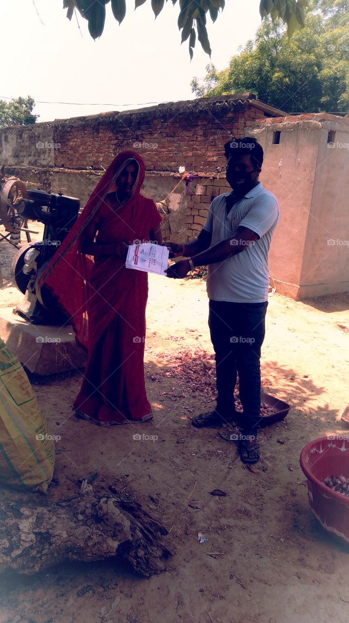 UP India Chakia Chandauli Ruler Development Field Work