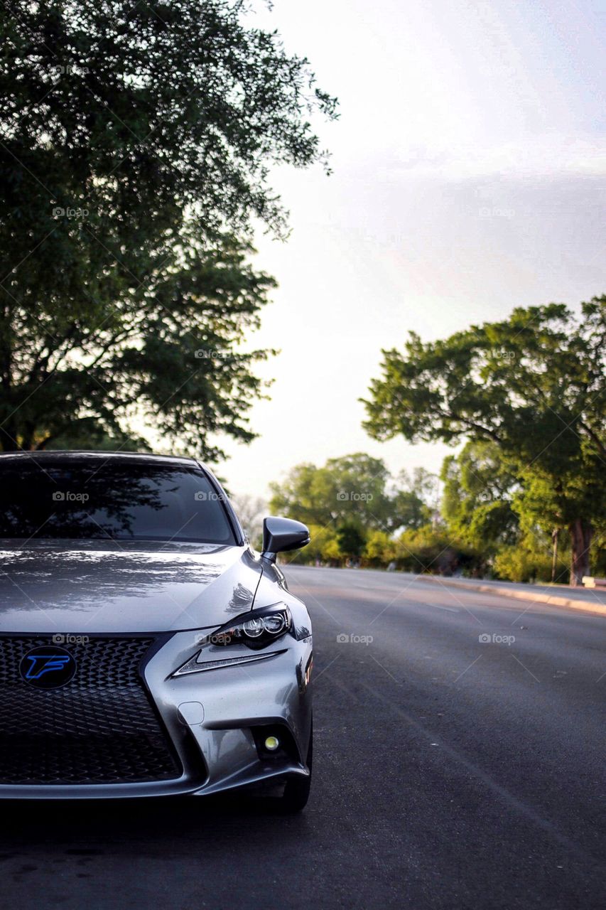 Lexus IS350 Sunset