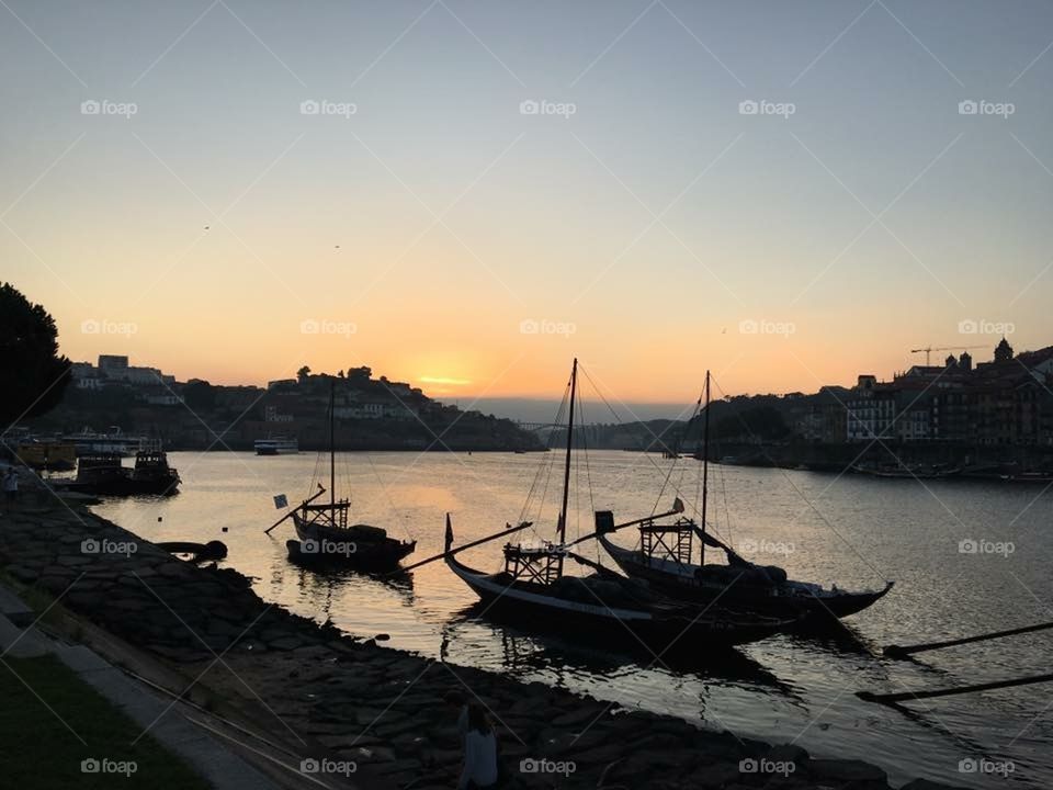 Evening in Porto. Amazing 