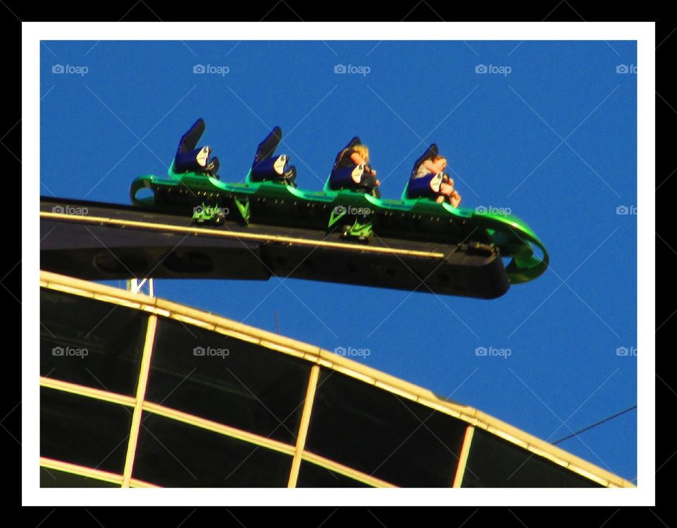 Las Vegas roller coaster