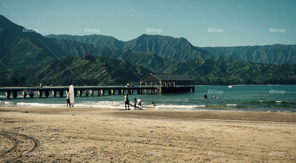 Another beautiful day at the beach.