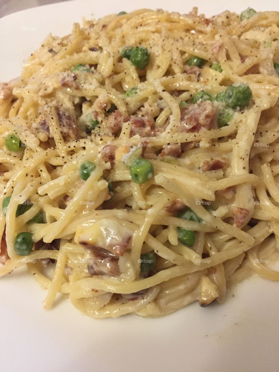 Some carbonara I made for dinner