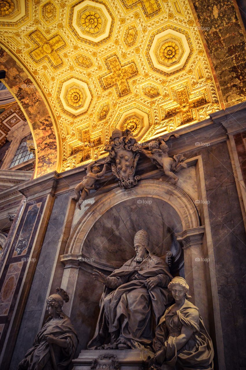 Interior Basilica de San Pedro (Ciudad del Vaticano)