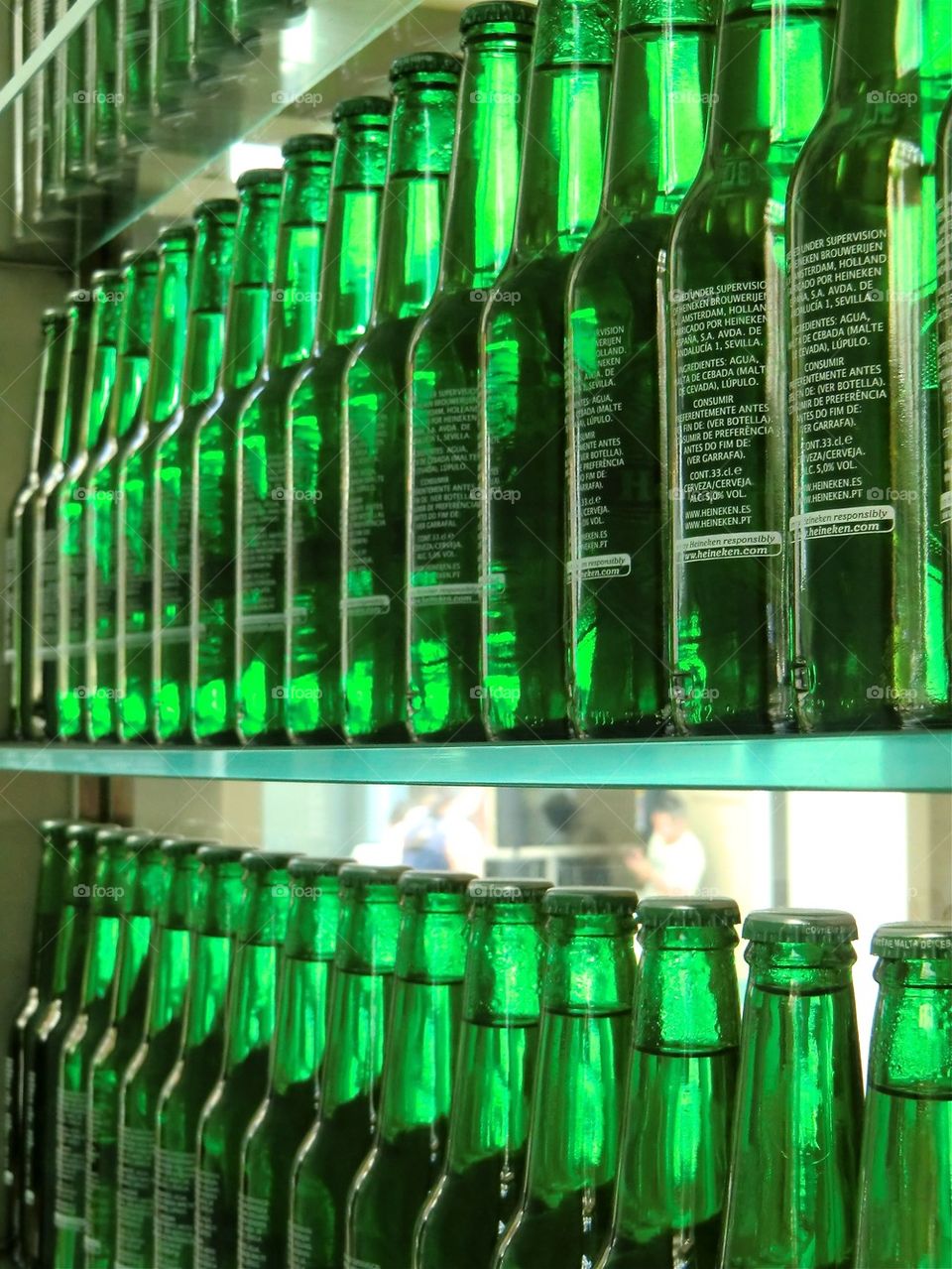 Green bottles