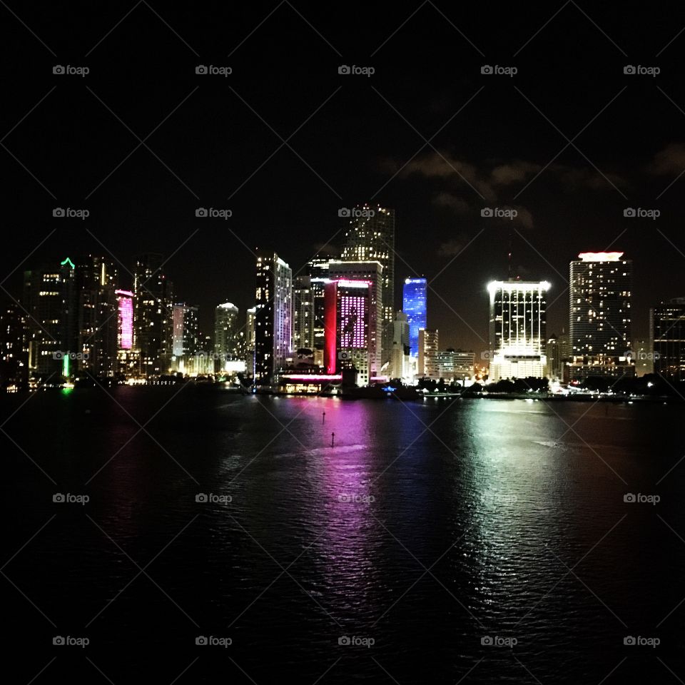City, Reflection, Skyline, Cityscape, Downtown