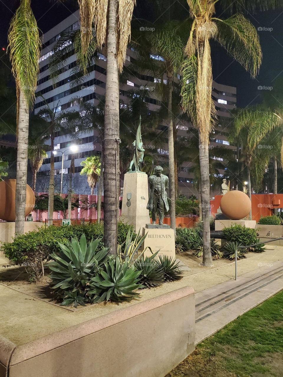 Pershing Square Beethoven Statue