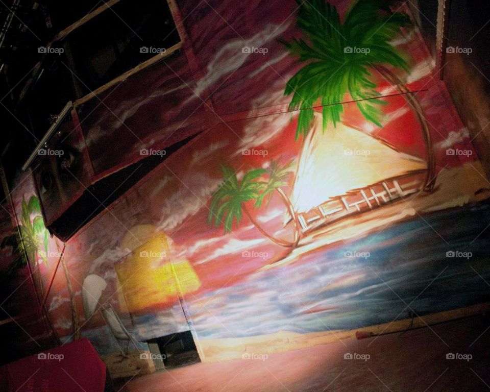 Beautiful graffiti in my city