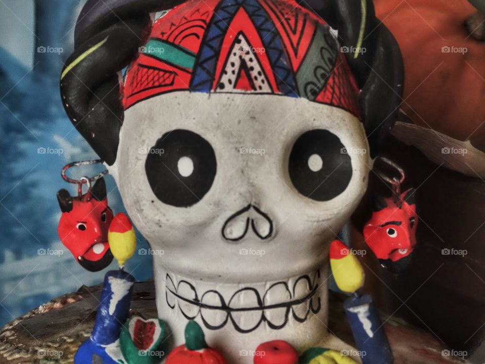 Mexican Day Of The Dead Decoration. Mexican Halloween Decorations
