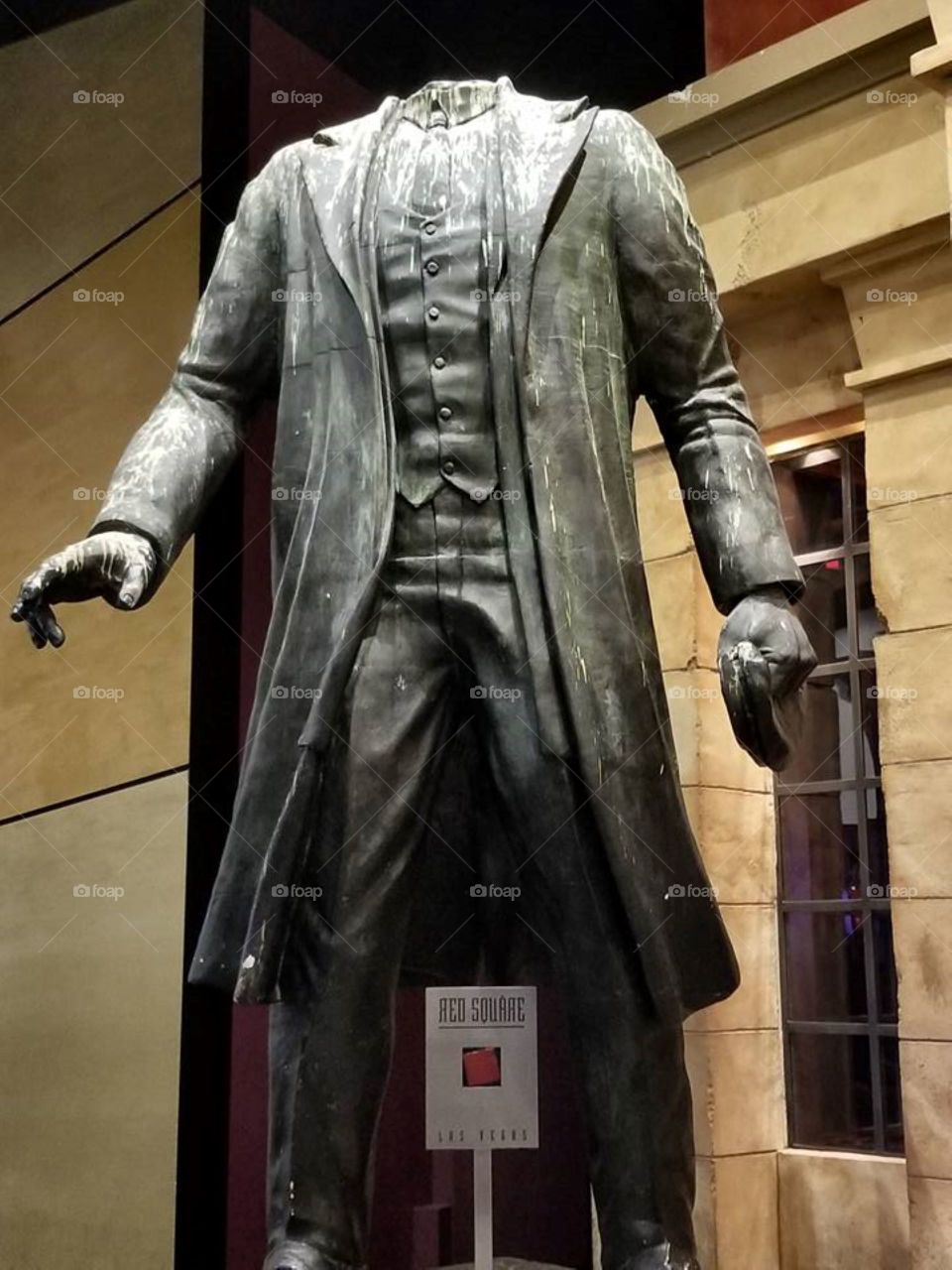 No model release needed, this guy has no head