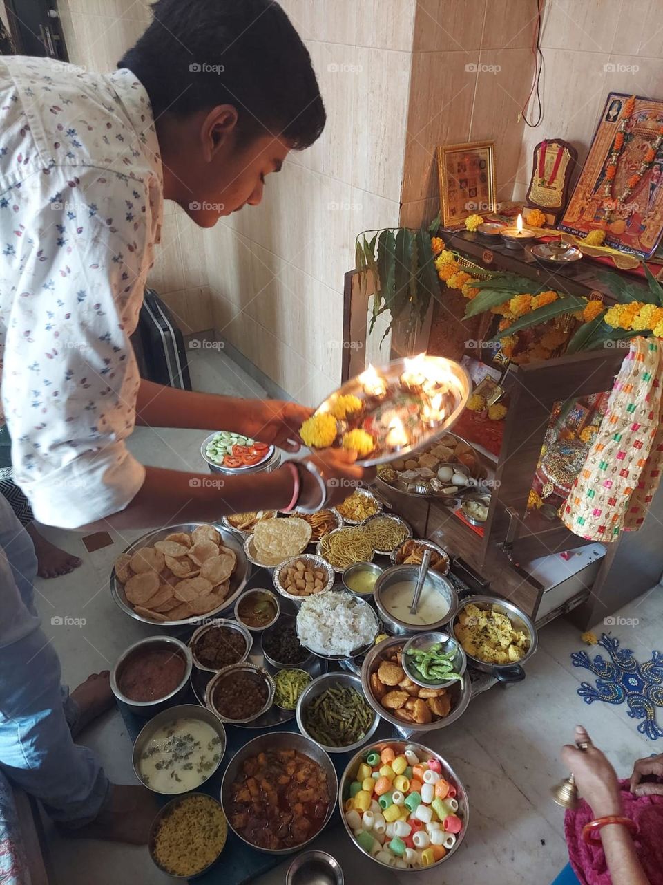 Annakut puja