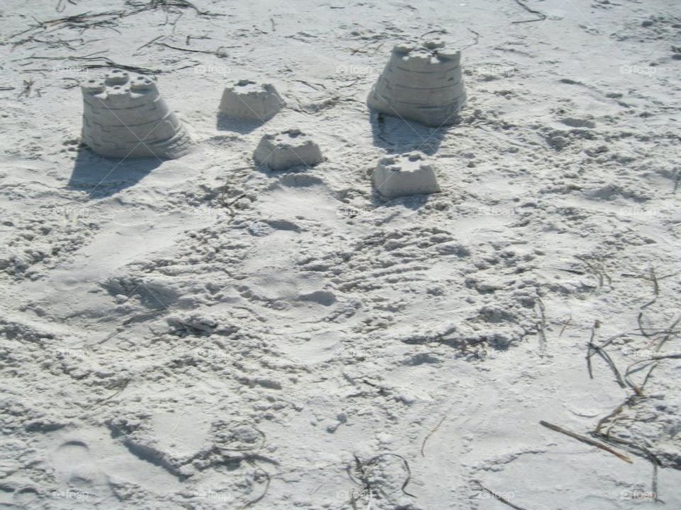 Sandcastles.