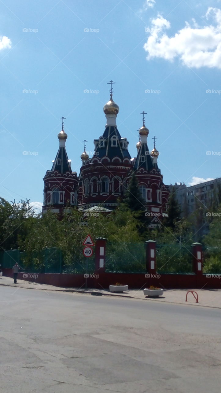 Kazan Cathedral, Volgograd City, Russia
