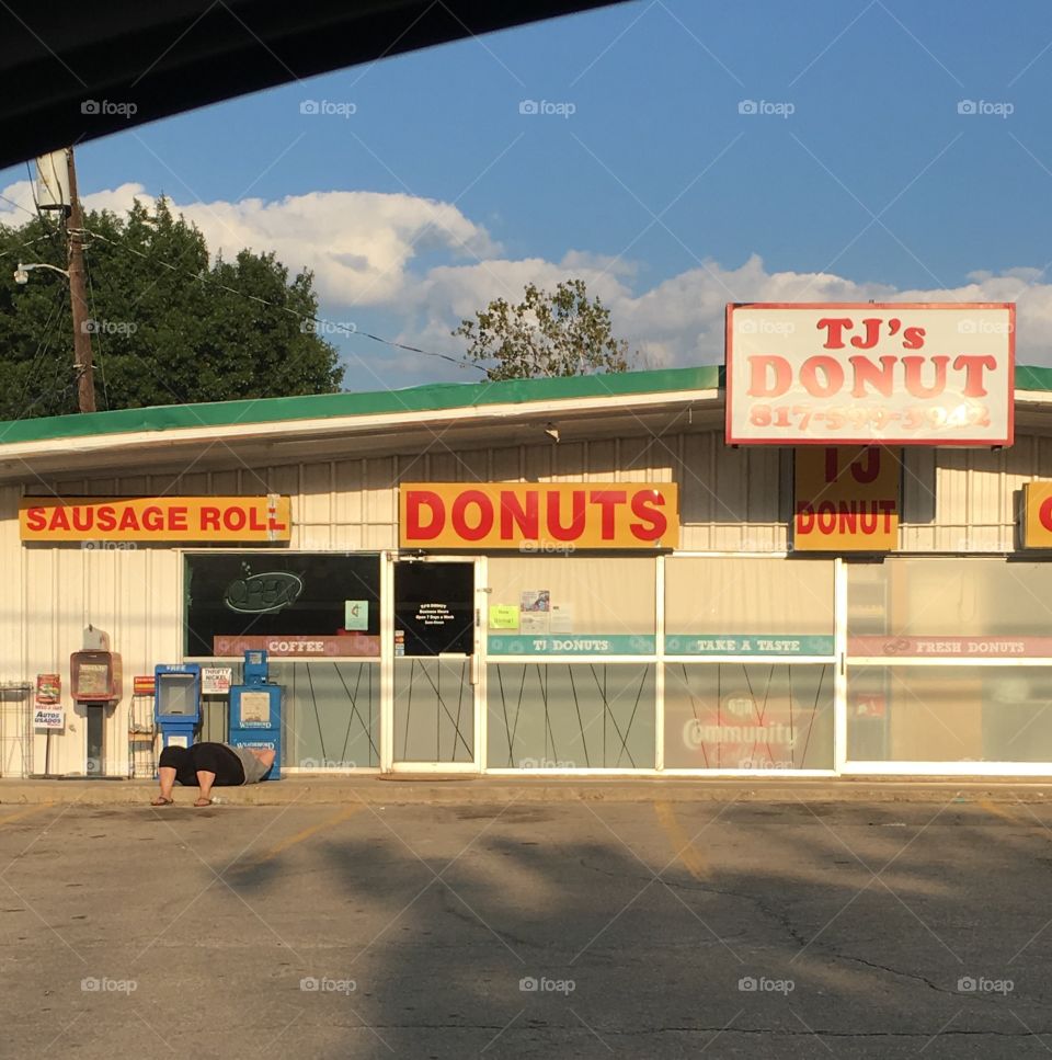 Too late for donuts