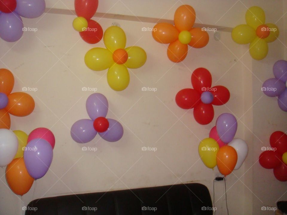Balloon decoration 