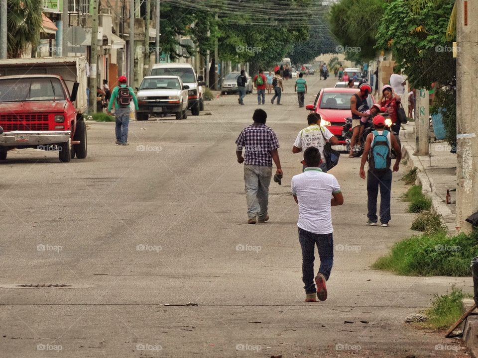 Mexico Street Scene
