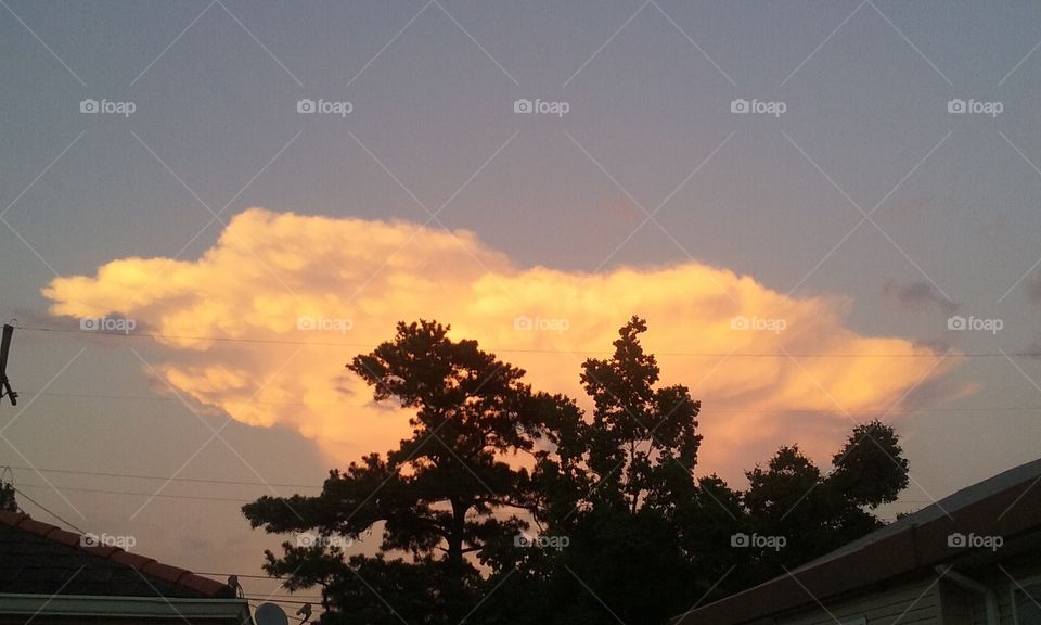 Night falls beautifully in my eyes.