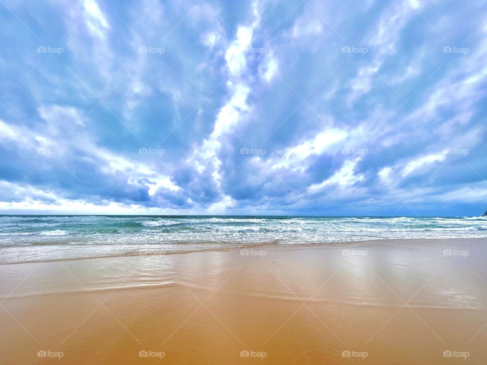 Beautiful beach and sky AMR Wozko