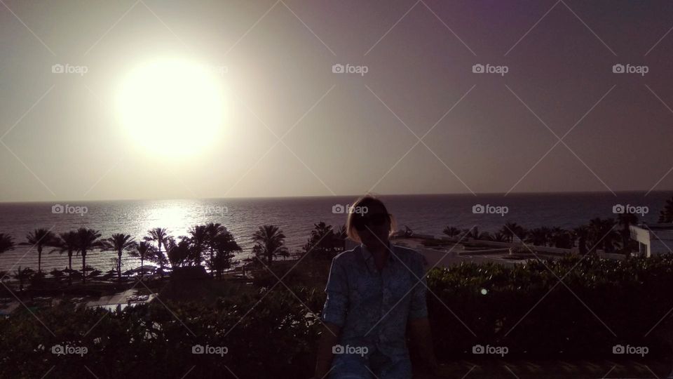 Magic of sunrise and sunset